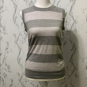 Banana Republic Striped Sleeveless Sweater